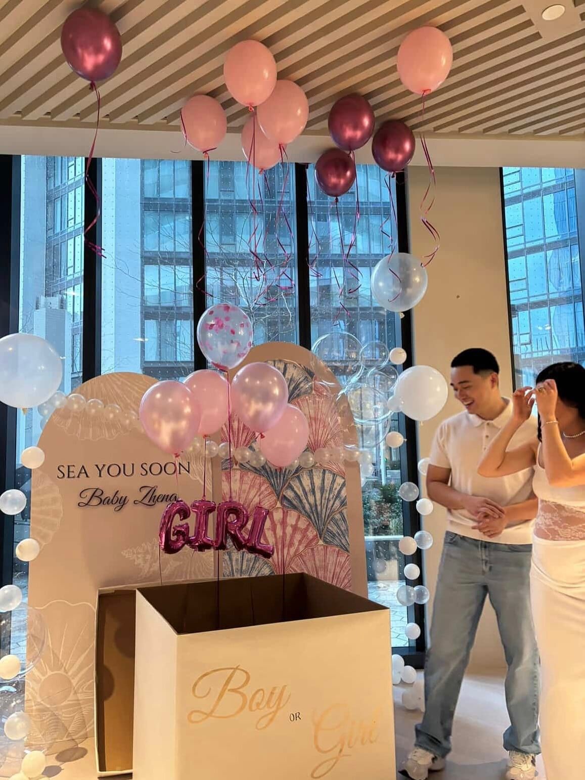 Baby Shower Decor setup by Nami Creations in Hamilton