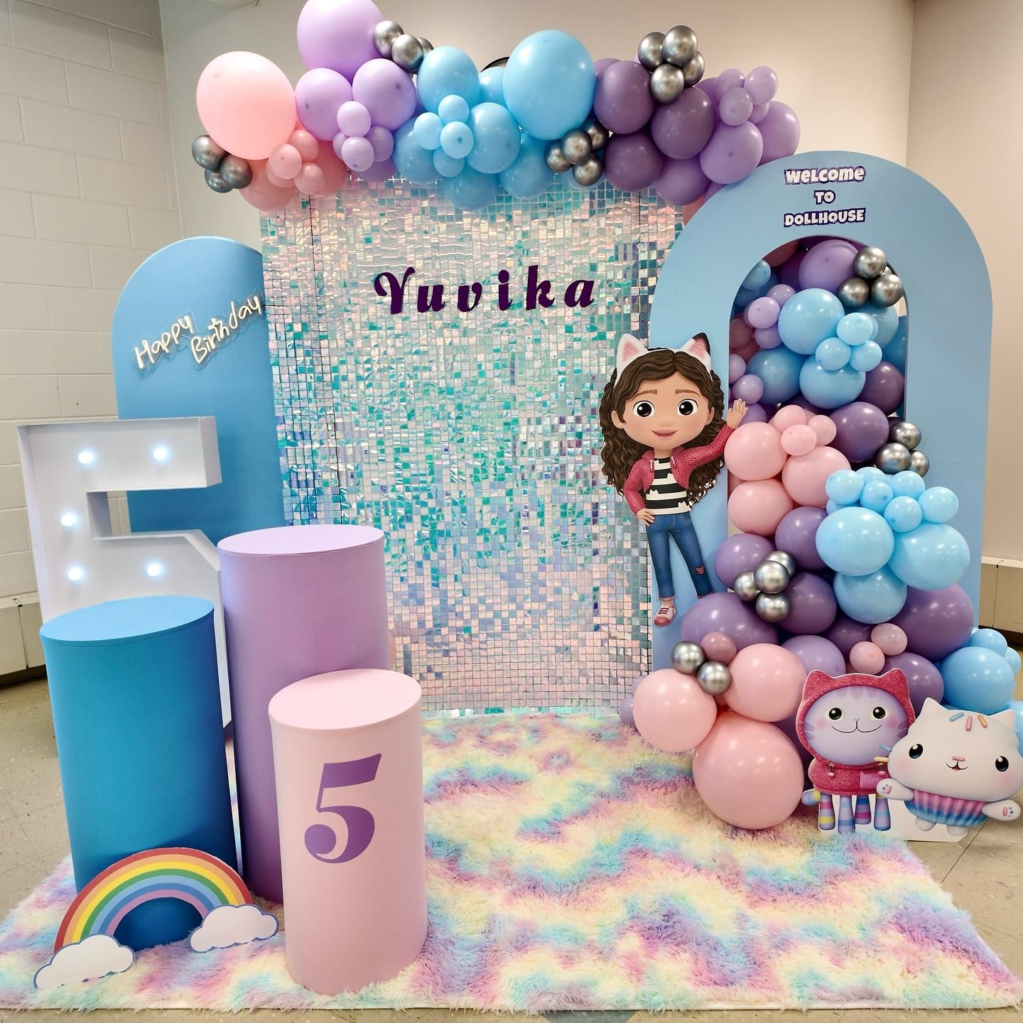 Birthday Decor setup by Nami Creations